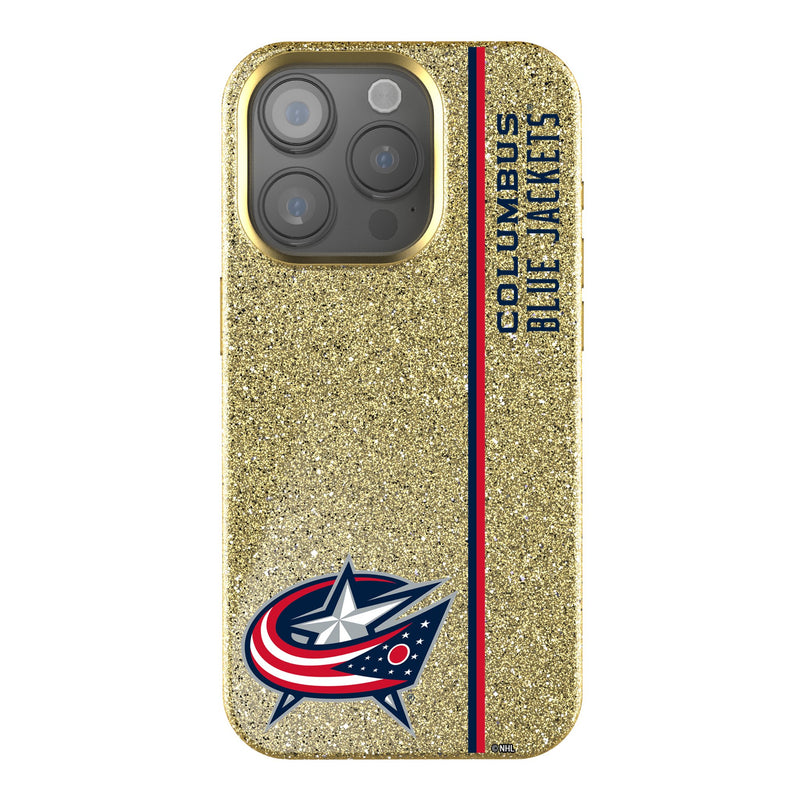 Columbus Blue Jackets Sidebar iPhone Bling Phone Case