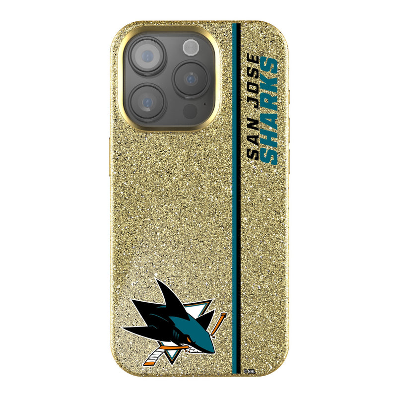 San Jose Sharks Sidebar iPhone Bling Phone Case