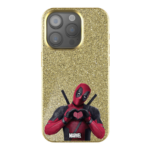 Marvel Deadpool Badge iPhone Bling Phone Case