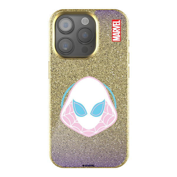 Marvel Spider-Gwen Grid iPhone Bling Phone Case