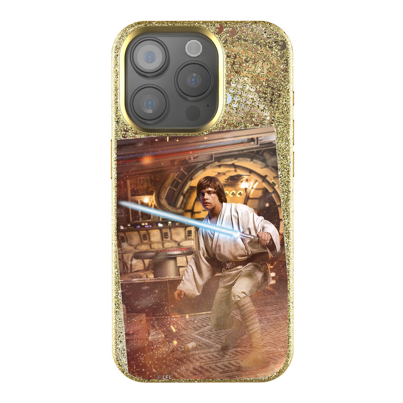 Star Wars Luke Skywalker Portrait iPhone Bling Phone Case