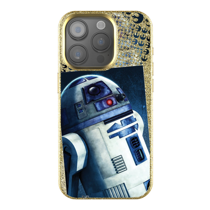 Star Wars R2-D2 Portrait iPhone Bling Phone Case