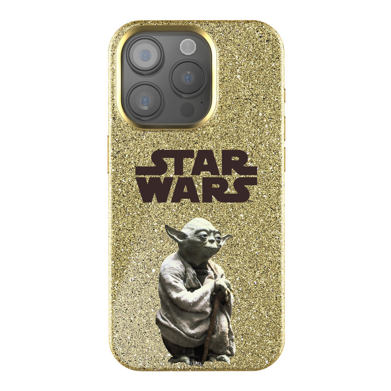 Star Wars Yoda Color Block iPhone Bling Phone Case