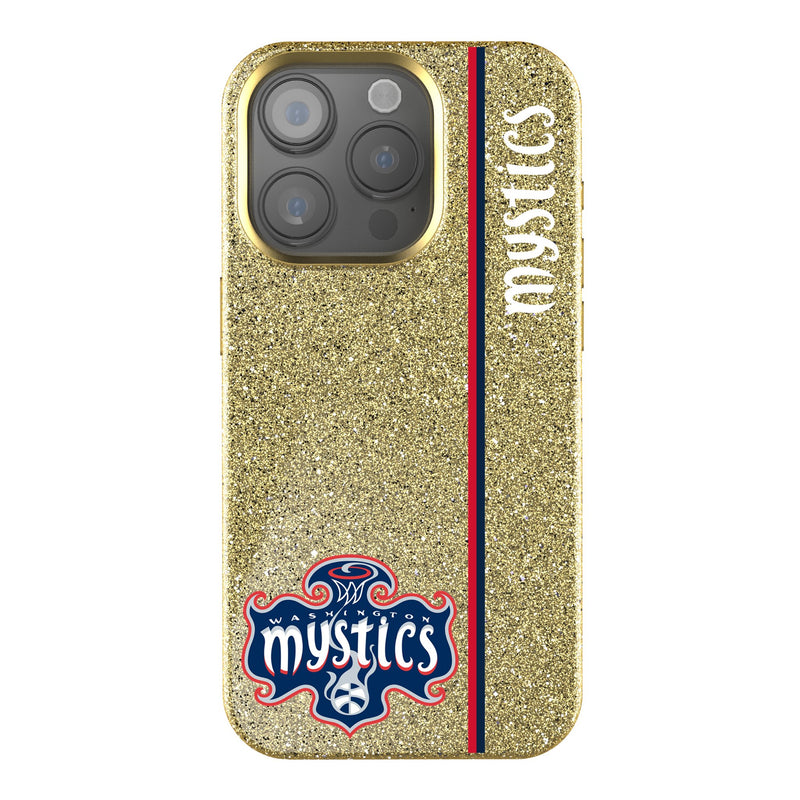 Washington Mystics Sidebar iPhone Bling Phone Case