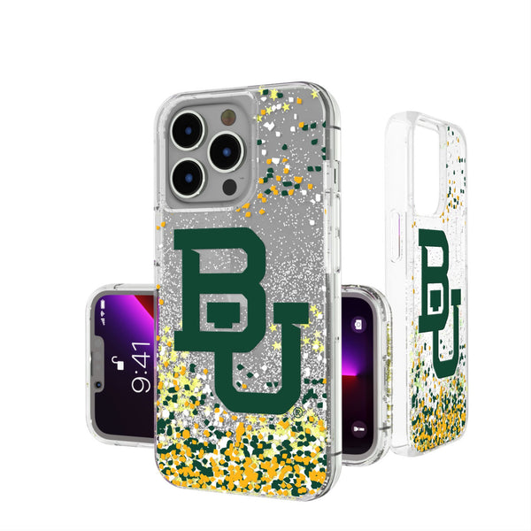 Baylor University Bears Confetti iPhone Glitter Phone Case