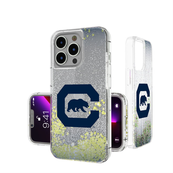 University of California Berkeley Golden Bears Linen iPhone Glitter Phone Case