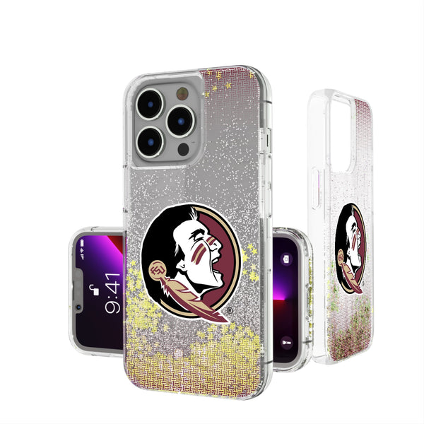 Florida State University Seminoles Linen iPhone Glitter Phone Case