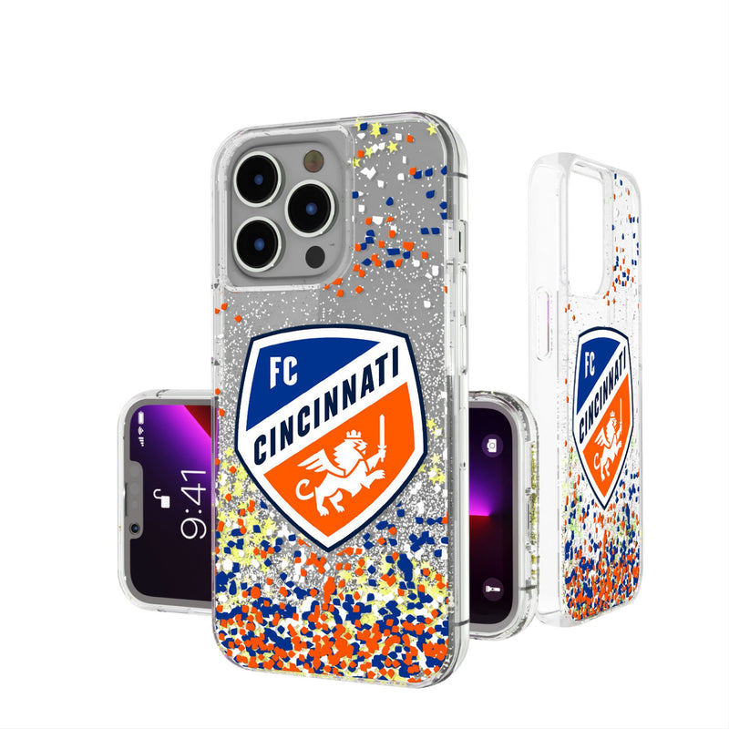 FC Cincinnati  Confetti iPhone Glitter Phone Case