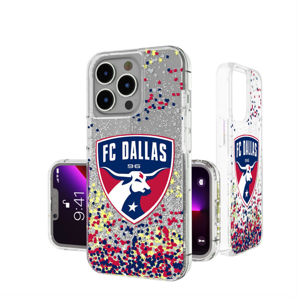 FC Dallas  Confetti iPhone Glitter Phone Case