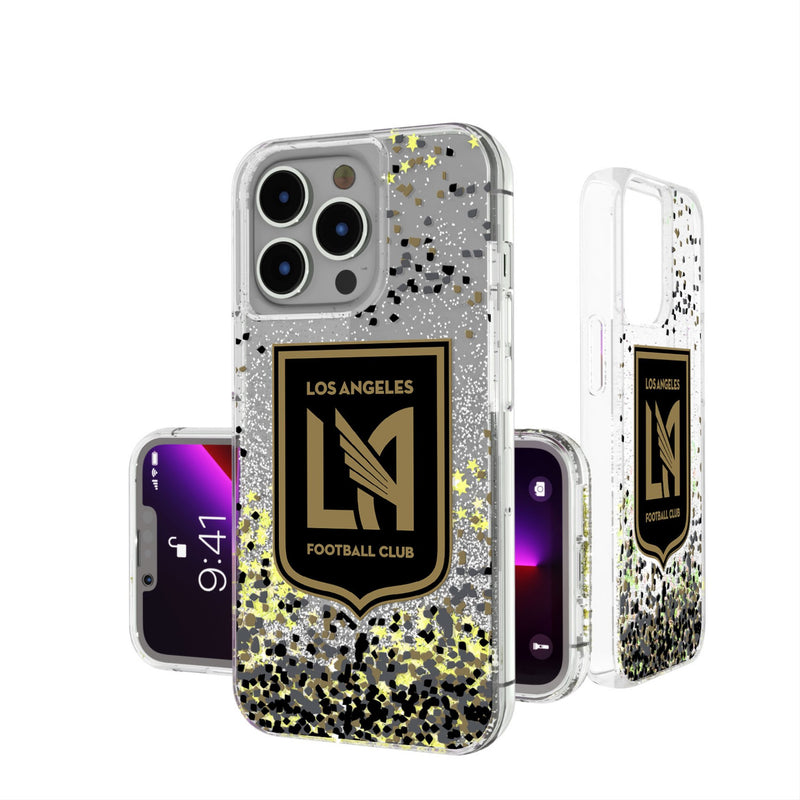 Los Angeles Football Club   Confetti iPhone Glitter Phone Case