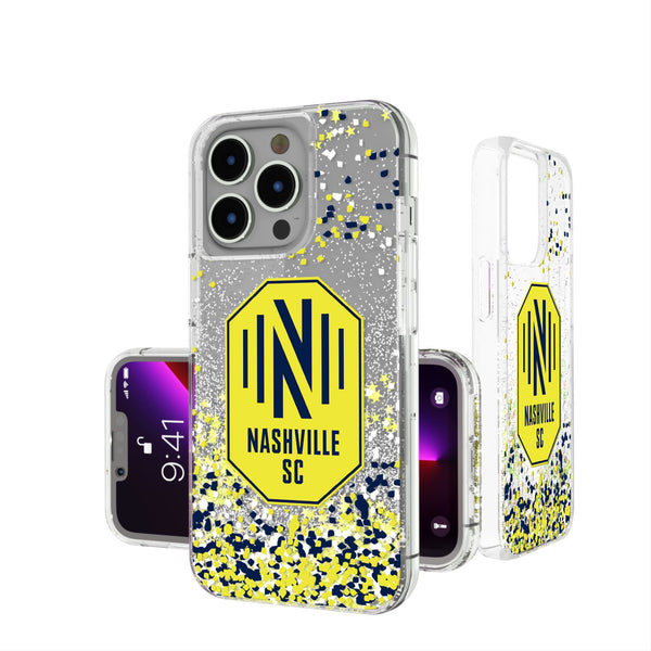 Nashville SC  Confetti iPhone Glitter Phone Case