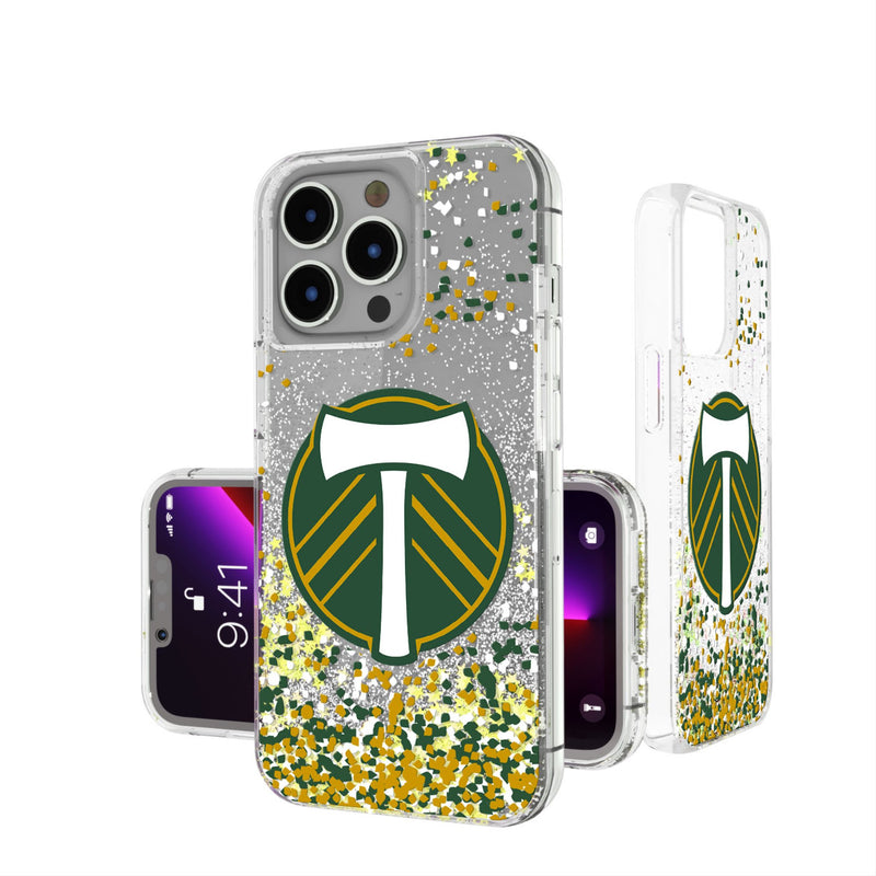 Portland Timbers   Confetti iPhone Glitter Phone Case