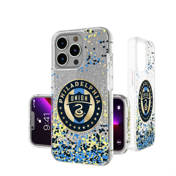 Philadelphia Union   Confetti iPhone Glitter Phone Case