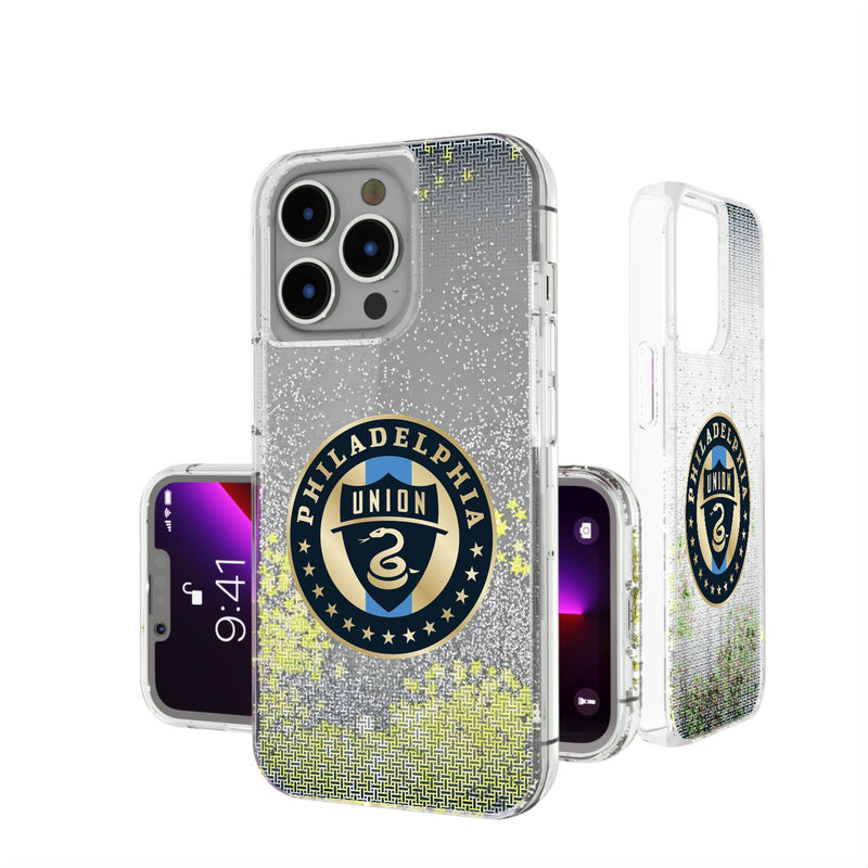 Philadelphia Union   Linen iPhone Glitter Phone Case