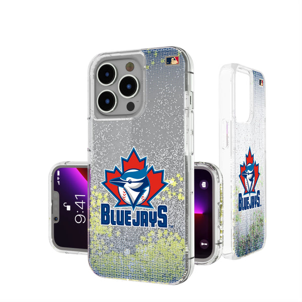 Toronto Blue Jays 1997-2002 - Cooperstown Collection Linen iPhone Glitter Phone Case