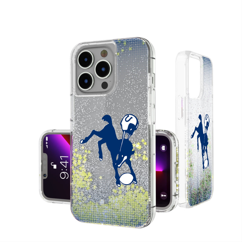 Baltimore Colts 1946 Historic Collection Linen iPhone Glitter Phone Case