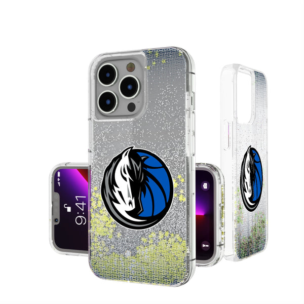 Dallas Mavericks Linen iPhone Glitter Phone Case