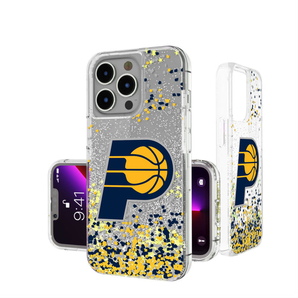 Indiana Pacers Confetti iPhone Glitter Phone Case