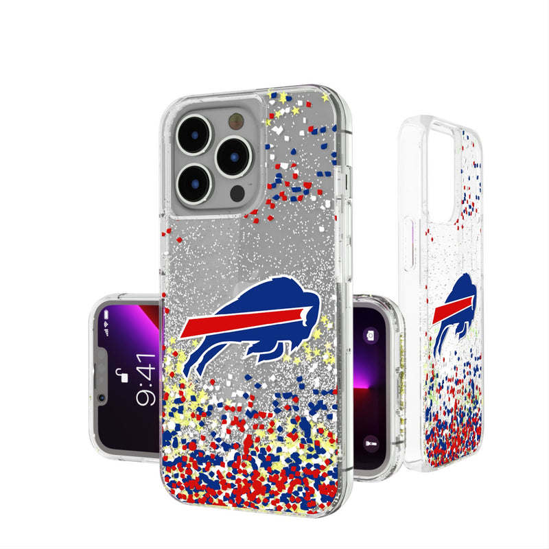 Buffalo Bills Confetti iPhone Glitter Phone Case