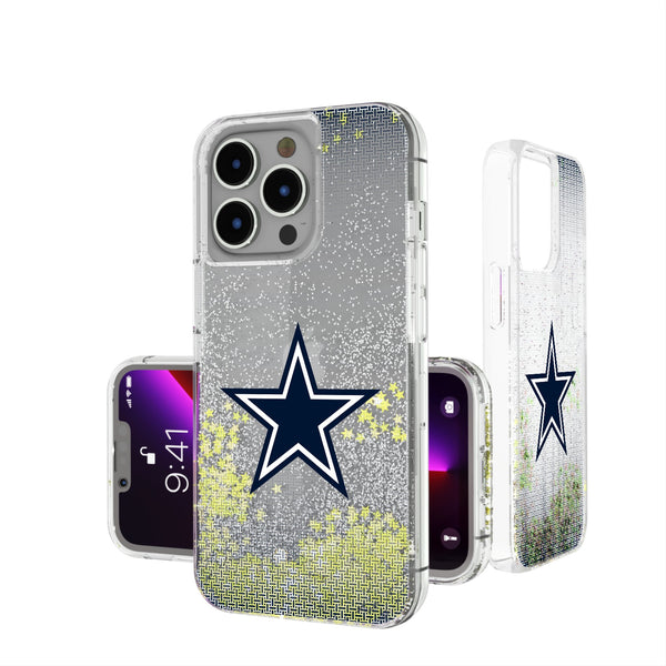 Dallas Cowboys Linen iPhone Glitter Phone Case