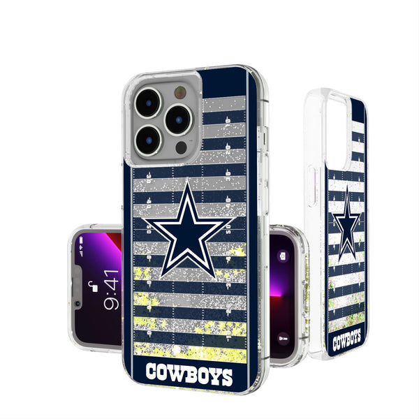 Dallas Cowboys Field iPhone Glitter Phone Case