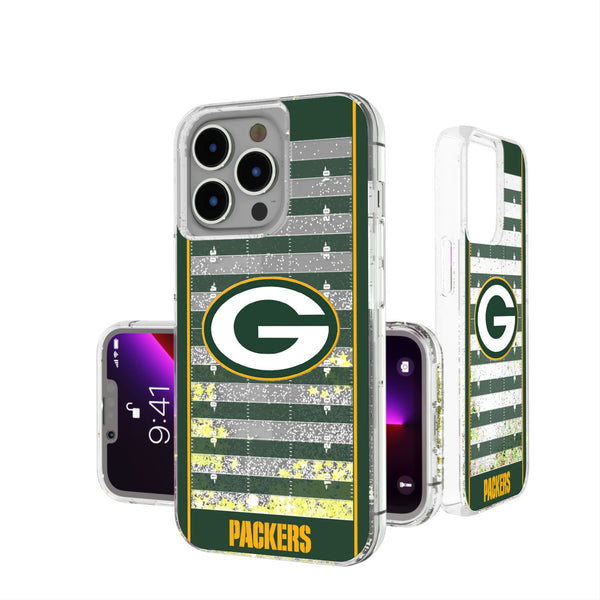 Green Bay Packers Field iPhone Glitter Phone Case