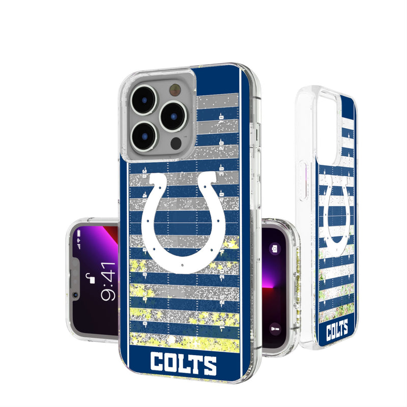 Indianapolis Colts Field iPhone Glitter Phone Case