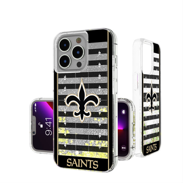 New Orleans Saints Field iPhone Glitter Phone Case