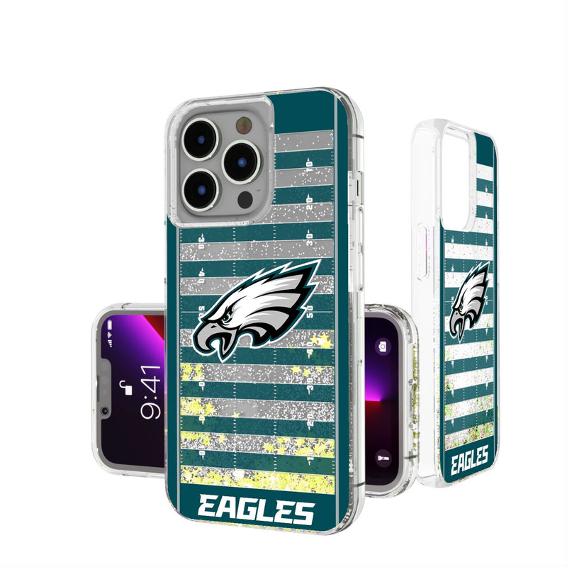 Philadelphia Eagles Field iPhone Glitter Phone Case