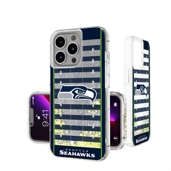 Seattle Seahawks Field iPhone Glitter Phone Case