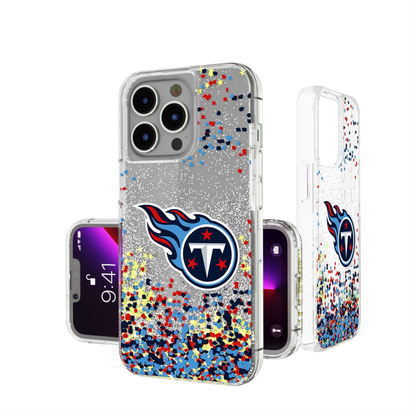 Tennessee Titans Confetti iPhone Glitter Phone Case