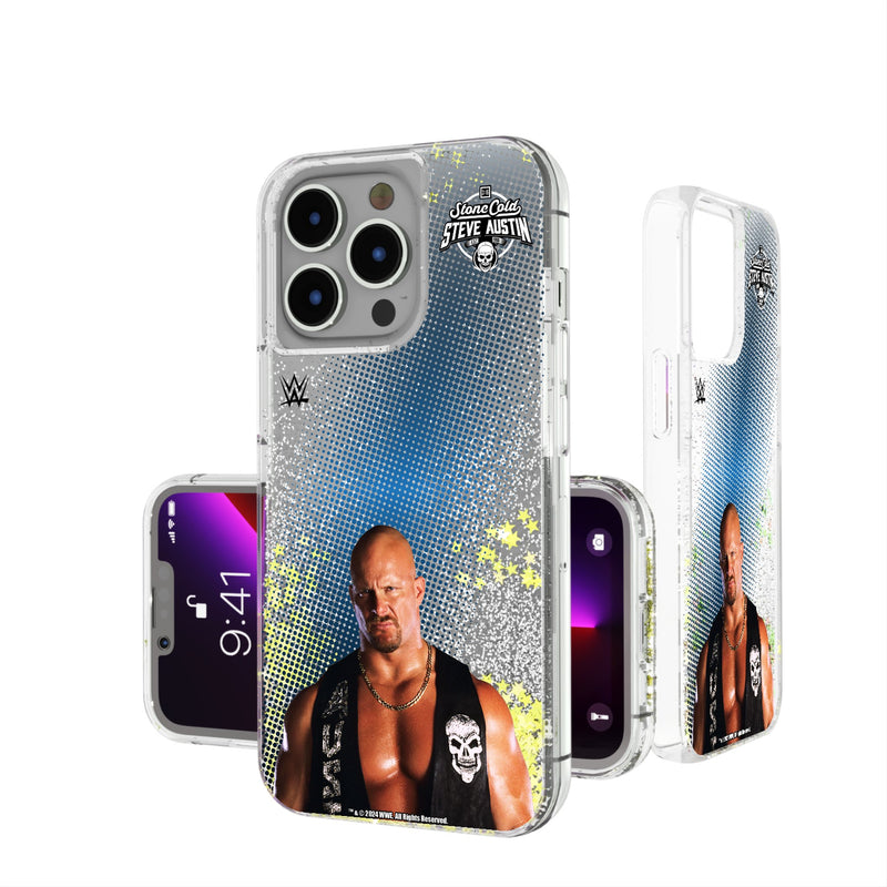 Stone Cold Steve Austin Superstar iPhone Glitter Phone Case