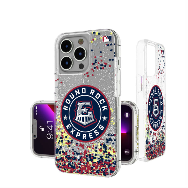 Round Rock Express Confetti iPhone Glitter Phone Case