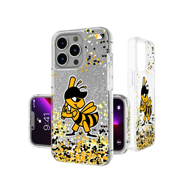 Salt Lake Bees Confetti iPhone Glitter Phone Case