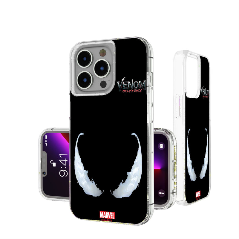 Marvel Venom Badge iPhone Glitter Phone Case