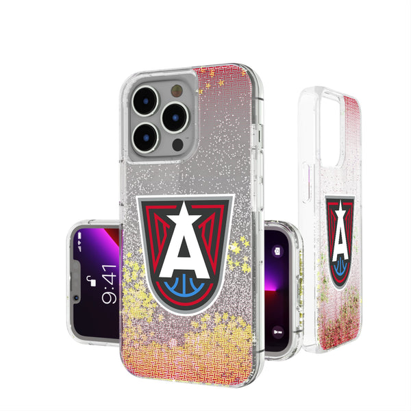 Atlanta Dream Linen iPhone Glitter Phone Case