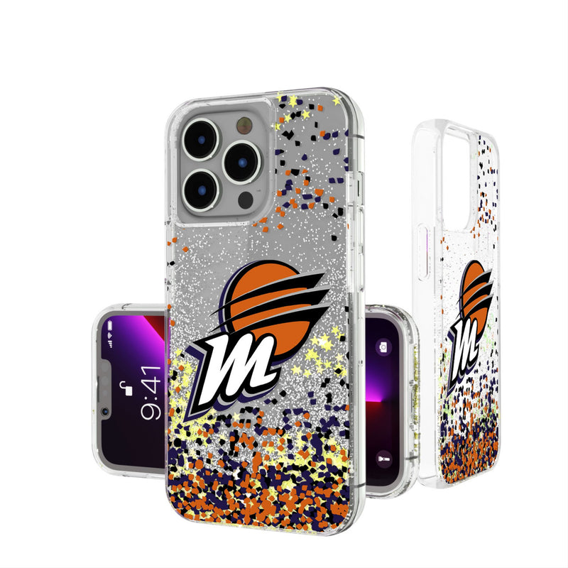 Phoenix Mercury Confetti iPhone Glitter Phone Case