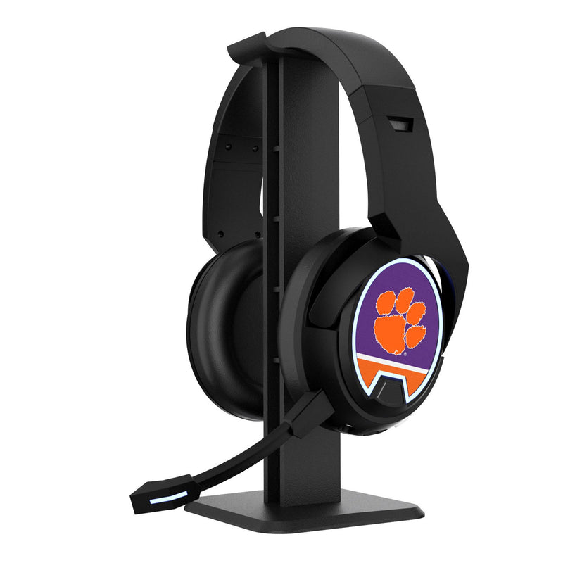 Clemson University Tigers Stripe Gaming Headphones