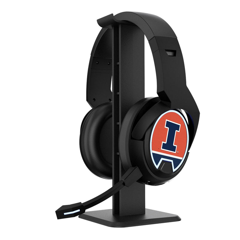 University of Illinois Fighting Illini Stripe Gaming Headphones