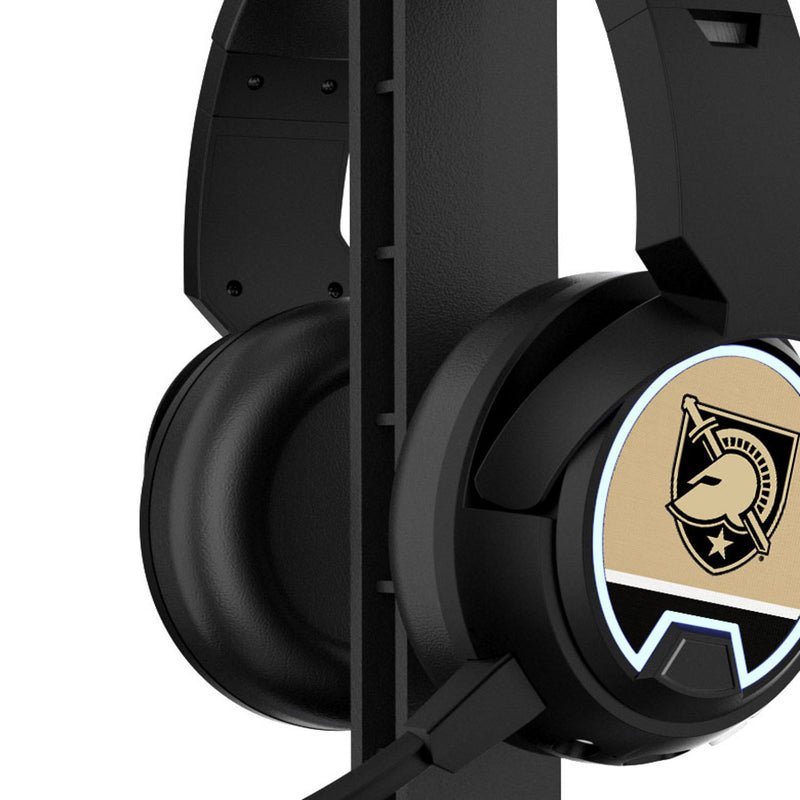 United States Military Academy Black Knights Stripe Gaming Headphones