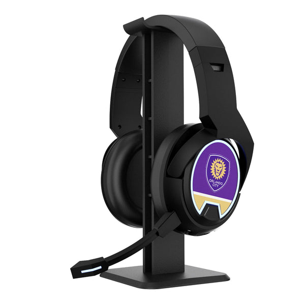 Orlando City Soccer Club  Stripe Gaming Headphones