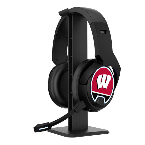 University of Wisconsin Badgers Stripe Gaming Headphones