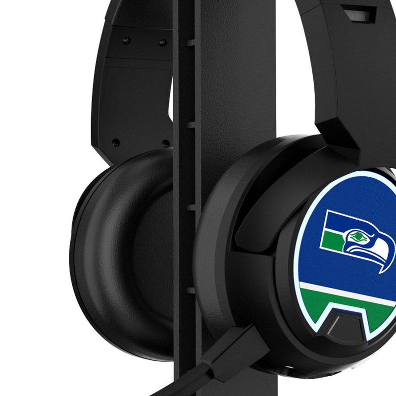 Seattle Seahawks Historic Collection Stripe Gaming Headphones