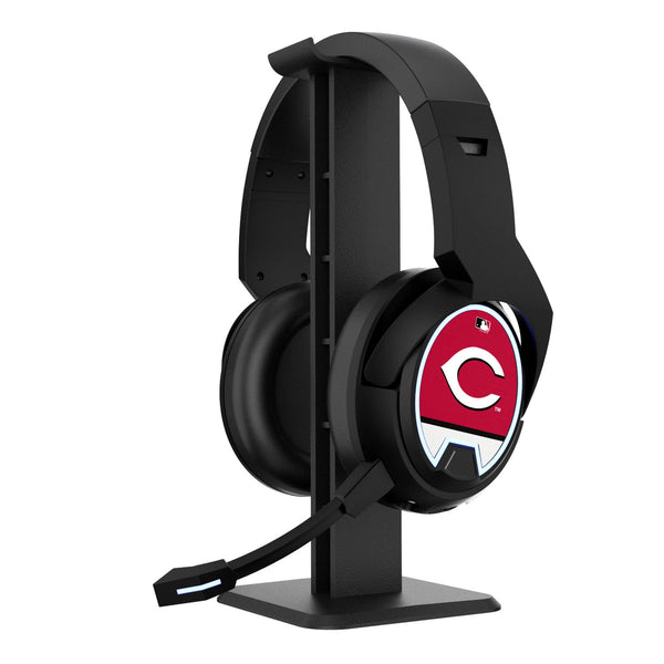 Cincinnati Reds Stripe Gaming Headphones