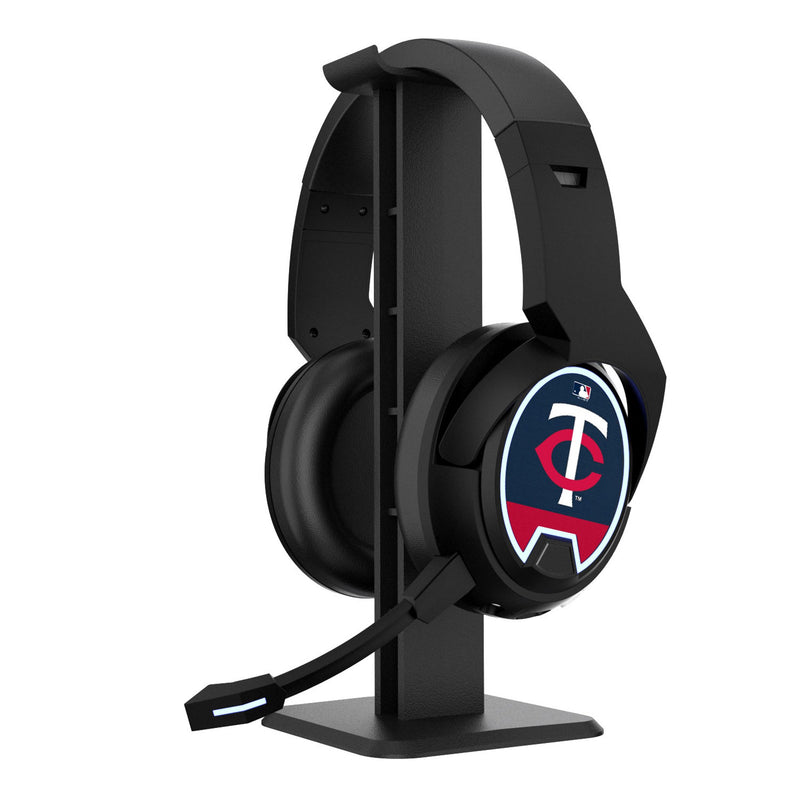 Minnesota Twins Stripe Gaming Headphones