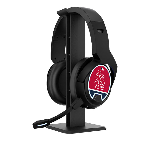 St Louis Cardinals Stripe Gaming Headphones