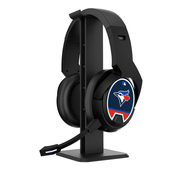 Toronto Blue Jays Stripe Gaming Headphones