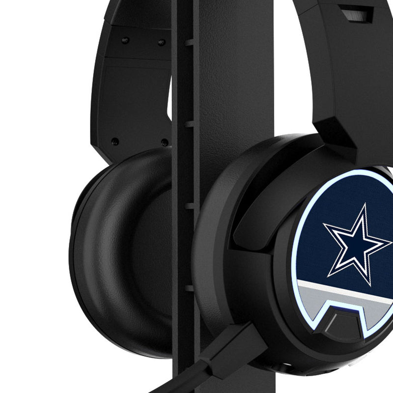 Dallas Cowboys Stripe Gaming Headphones