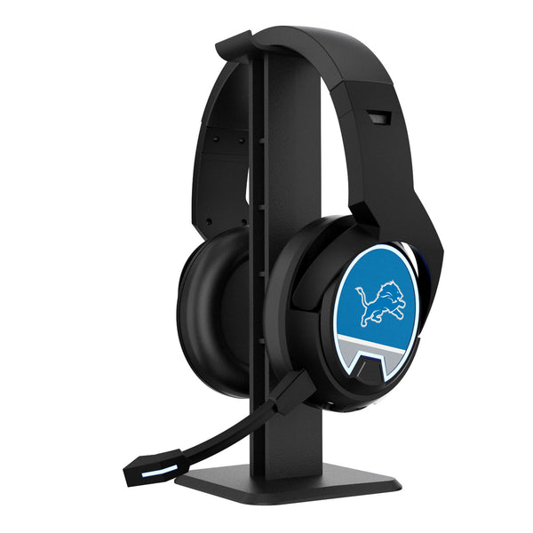 Detroit Lions Stripe Gaming Headphones