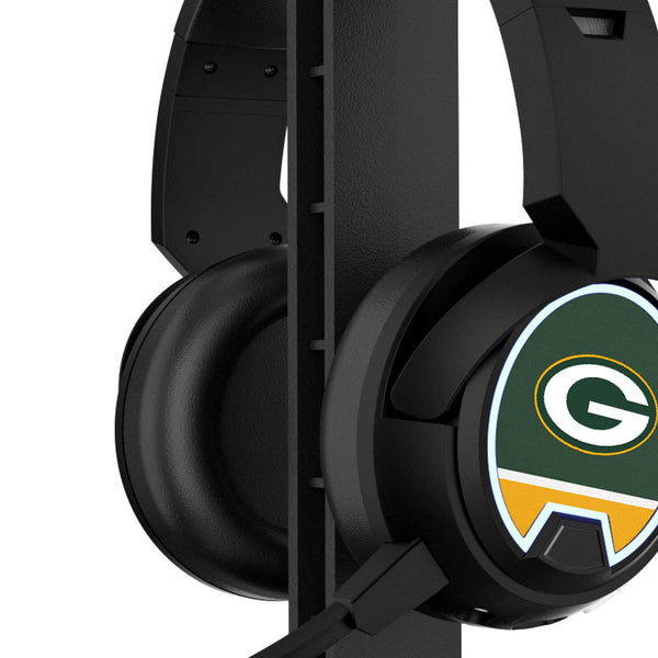 Green Bay Packers Stripe Gaming Headphones